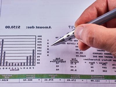Checking energy bill